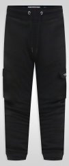 D555 Dexter 1 Cargo Jogger With Bear Embroidery Negru