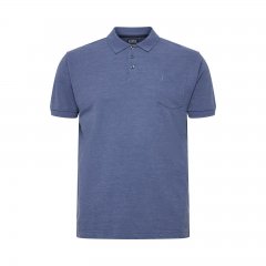 North Latitude Polo Blue Melange