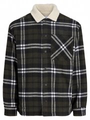 Jack & Jones Zac Teddy Cămașă-jachetă Verde