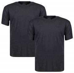 Adamo 129420 Tricou set 2 Gri închis melanj