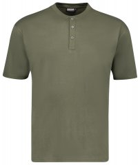 Adamo 139011 Tricou Serafino Verde oliv