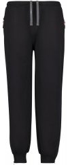 Adamo 159312 Pantaloni de trening cu buzunare cu fermoar Negru