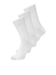 Jack & Jones Charles Șosete de tenis Alb 3-pack