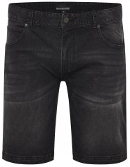 North Latitude 51336 pantaloni scurți denim negri