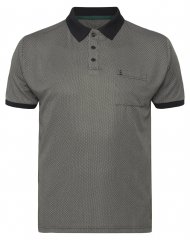 North Latitude Cool Effect Tricou Polo Negru