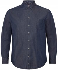North Latitude 53139 cămașă denim albastră