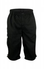 D555 Mason Pantaloni 3/4 cu buzunare laterale Negru