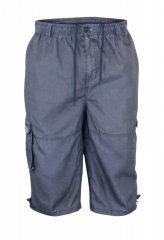 D555 Mason Pantaloni 3/4 cu buzunare laterale Gri