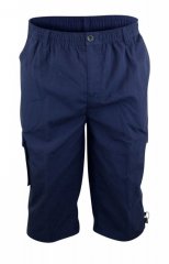 D555 Mason Pantaloni 3/4 cu buzunare laterale Bleumarin