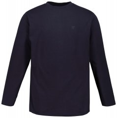 JP1880 702559 Tricou cu mânecă lungă Bleumarin