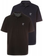 JP1880 704317 Tricou polo set de 2 Neagră/Bleumarin