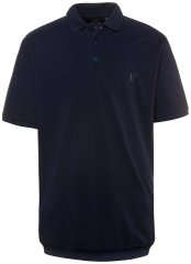 JP1880 712617 Tricou polo cu croi pentru burtă Bleumarin
