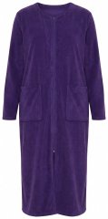 Ulla Popken 749967 Halat din prosop cu fermoar Multicolor
