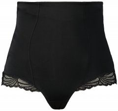 Ulla Popken 781632 Chiloți modelatori cu talie înaltă Neagră