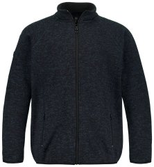 Jay-Pi 802394 Jachetă din fleece tricotat Bleumarin