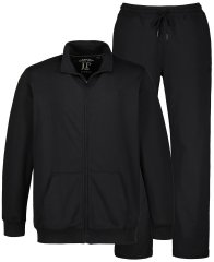 JP1880 802933 Trening cu jachetă și pantaloni Neagră