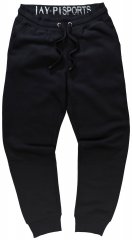 Jay-Pi 804175 Pantaloni de trening cu croi îngust și buzunare laterale Neagră
