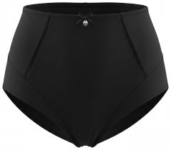 Ulla Popken 809385 Chiloți modelatori cu dantelă Neagră