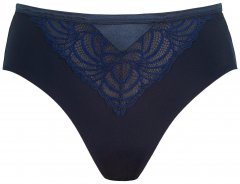 Ulla Popken 811602 Chiloți cu dantelă Bleumarin