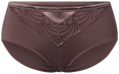 Ulla Popken 811602 Chiloți cu dantelă Maro