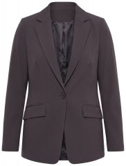 Ulla Popken 811944 Sacou clasic Maro mahon