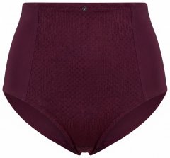 Ulla Popken 813137 Chiloți modelatori cu talie înaltă Roșu vin