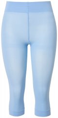 Ulla Popken 815580 Colanți 3/4 fără talpă cu protecție pentru coapse 80 den Albastru deschis