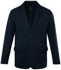 JP1880 New York Flexnamic Sacou din jerseu cu buzunare cu clapă Bleumarin