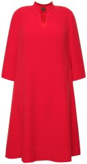 Ulla Popken 823290 Rochie în formă de A cu buzunare Roșu