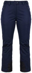 Ulla Popken 824297 Pantaloni softshell cu jambiere pentru zăpadă Bleumarin