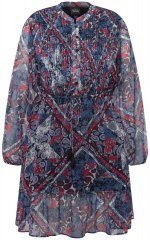 Ulla Popken 824976 Rochie imprimată Bleumarin
