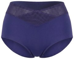 Ulla Popken 825676 Chiloți modelatori cu talie înaltă Albastru regal