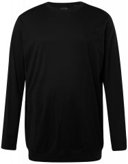 JP1880 827128 Tricou cu mânecă lungă cu croi pentru burtă Neagră