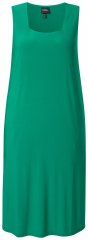 Ulla Popken 827908 Rochie din jerseu fără mâneci Verde