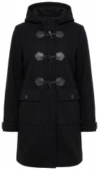 Ulla Popken 829347 Palton duffle Neagră