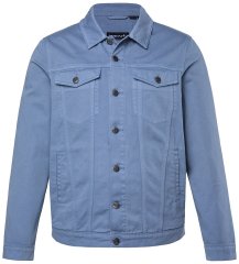Men+ 446 Geacă de blugi cu buzunare la piept Albastru denim