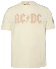 JP1880 836411 AC/DC Classic Logo Tricou Gri nisip