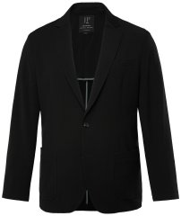 JP1880 San Remo Flexnamic Sacou din seersucker Neagră