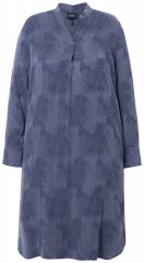 Ulla Popken 837069 Rochie cu flori Bleumarin