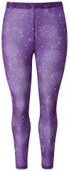 Ulla Popken 837935 Colanți fără talpă cu model Violet