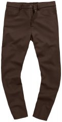 JP1880 New York Flexnamic Pantaloni din jerseu cu cinci buzunare Maro închis