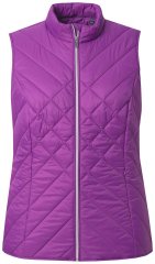 Ulla Popken 840047 Vestă matlasată hidrofugă Lila