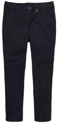 Men+ 207 Bilbao Flexlastic Pantaloni chino din jerseu Bleumarin