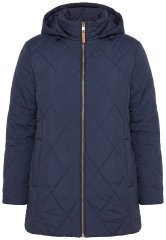 Ulla Popken 841360 Geacă matlasată Bleumarin