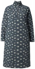 Ulla Popken 843506 Rochie hanorac imprimată Neagră