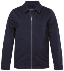 Men+ 876 Geacă de blugi cu fermoar Bleumarin