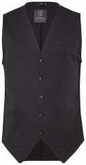 JP1880 846089 Vestă tip hanorac Neagră