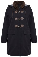 Ulla Popken 846278 Palton softshell Neagră