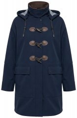 Ulla Popken 846278 Palton softshell Bleumarin