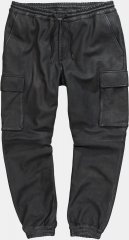 JP1880 847064 Pantaloni cargo din piele nappa de miel Neagră